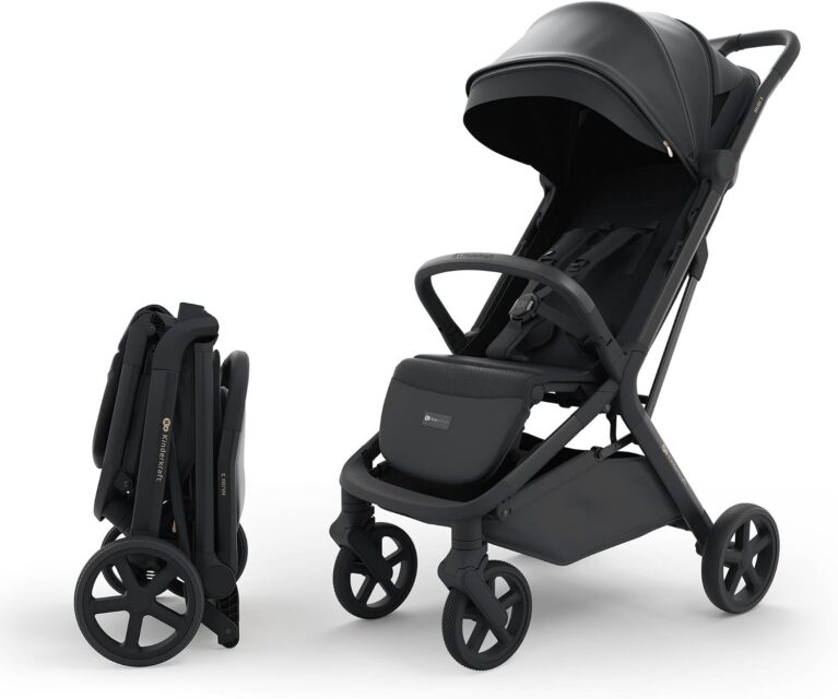 Kinderkraft - Nubi 3 Stroller - Midnight Black