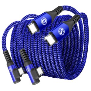 USB C to USB C Cable 90 Degree [2-P...
