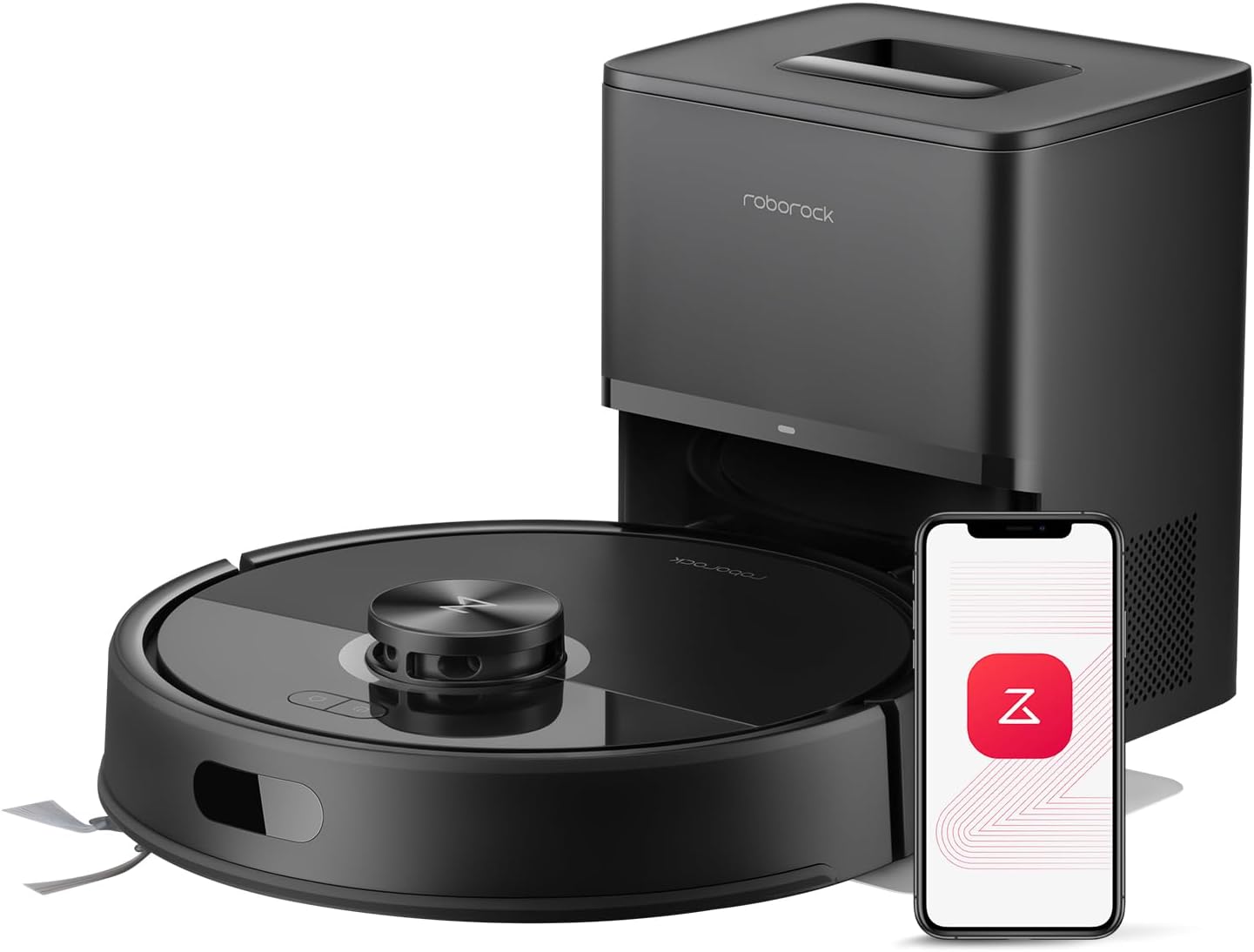 roborock Q7 Pro Max+ Robot Vacuum and Mop,13000Pa,7-9 Weeks Self-Empty