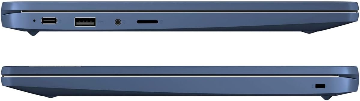 Lenovo Chromebook 14" Touchscreen Slim Laptop Business Student, 8-Core MediaTek Kompanio 520, 4GB RAM, 128GB Storage (64GB eMMC+64GB Card), WiFi 6, Long Battery, Chrome OS+MarxsolAccessory - الصورة 3