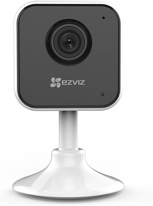 EZVIZ H1C CCTV Camera for Home, 1080p WiFi Security Camera, Baby Monitor Mini Camera with Night Vision, Two Way Talk, Sleep Mode, Sounds Alert, Magnetic Base, Motion Detection, Supports MicroSD Card