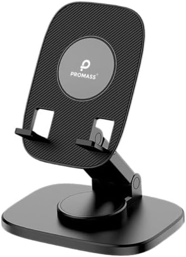 PROMASS Desktop Phone Stand, Universal Mobile Phone Holder, Modern Design, Stable Base, Office & Home Use PM - 0611