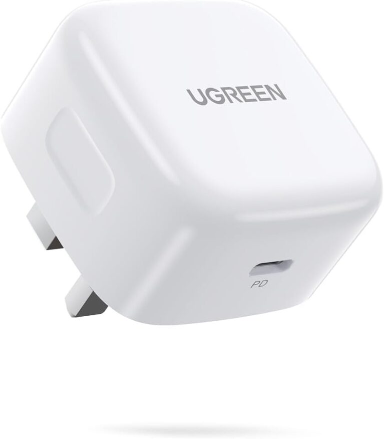UGREEN iPhone 16 Pro Type-C Charger PD 20W, USB-C Fast Charging Adapter