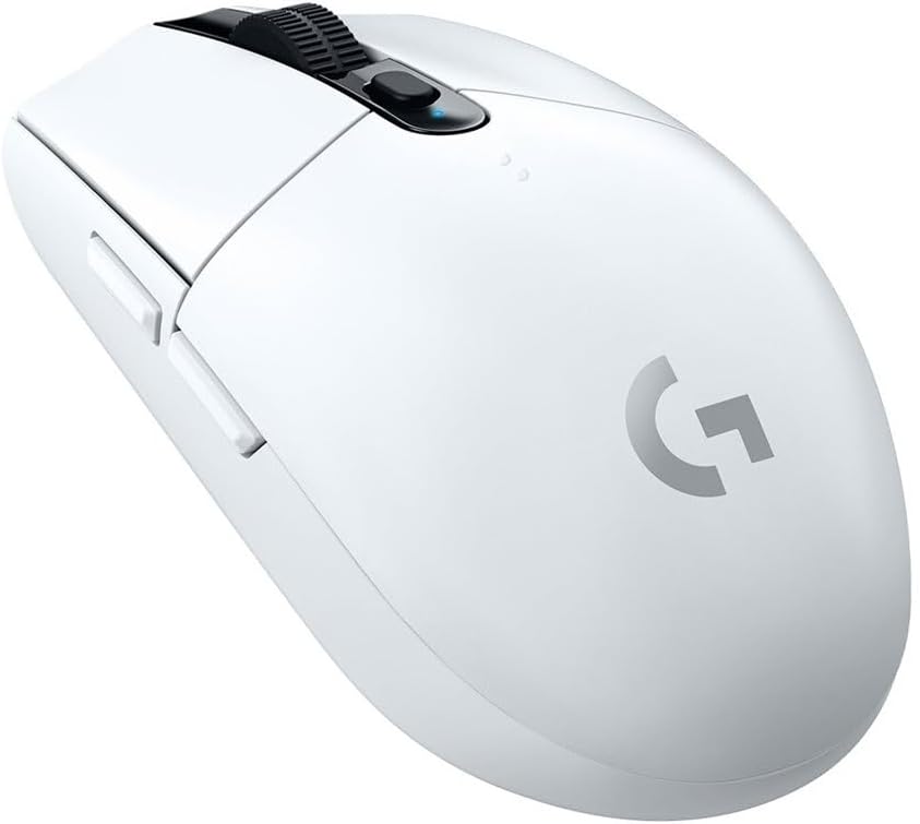 Logitech G305 Lightspeed Wireless Gaming Mouse, HERO Sensor, 12,000 DPI, Lightweight, 6 Programmable Buttons, 250h Battery Life, On-Board Memory, Compatible with PC / Mac - White - الصورة 4