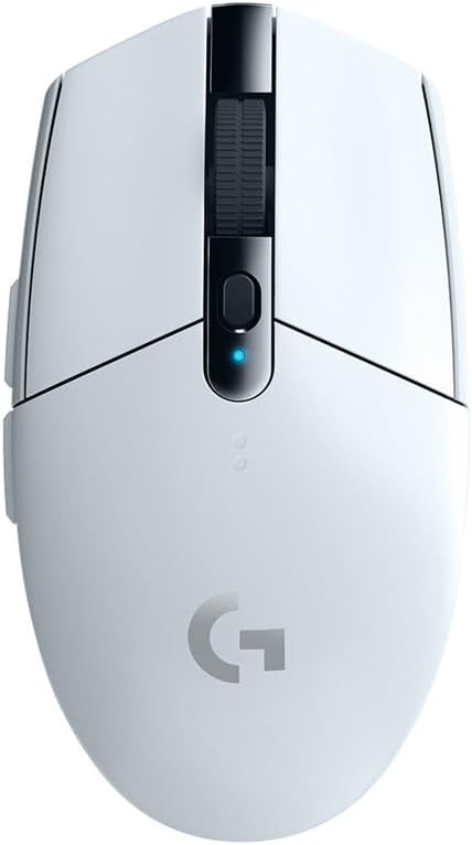 Logitech G305 Lightspeed Wireless Gaming Mouse, HERO Sensor, 12,000 DPI, Lightweight, 6 Programmable Buttons, 250h Battery Life, On-Board Memory, Compatible with PC / Mac - White - الصورة 3