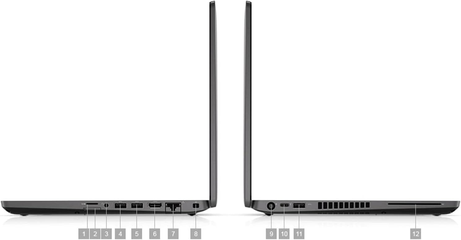 Dell Latitude 5400 Laptop | 14" 1366x768 HD | Core i5-8365U - 256GB SSD Hard Drive - 8GB RAM | 4 cores @ 4.1 GHz Win 11 Pro (Renewed) - الصورة 3