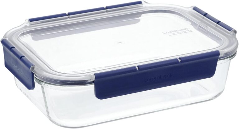 LocknLock Topclass Rectangular Heat Resistant Glass 1.6L