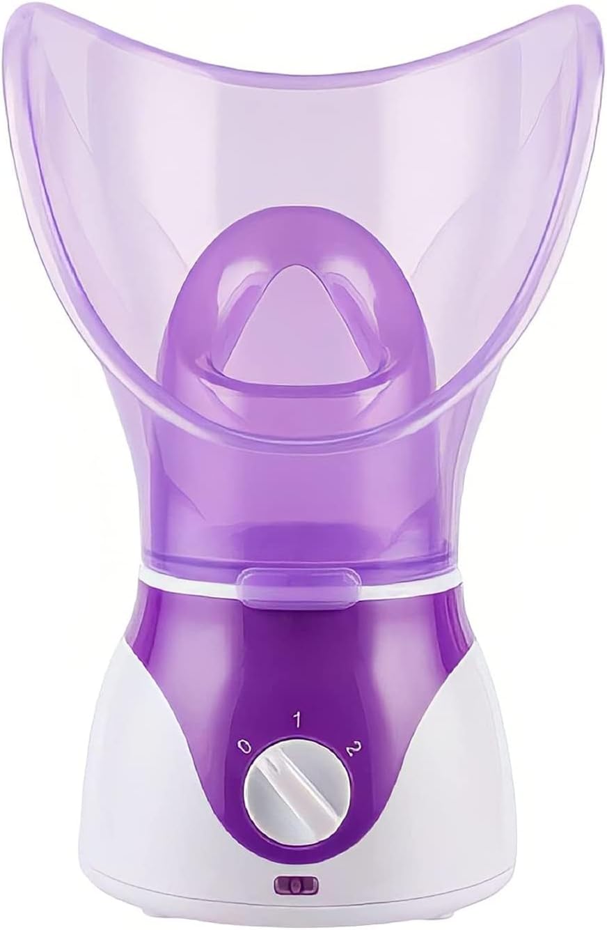 Bukela Nano Ionic Facial Steamer, Hot Mist Face Spa with Deep Cleaning, Portable Humidifier for Men and Women, Unclogs Pores and Moisturizes Skin