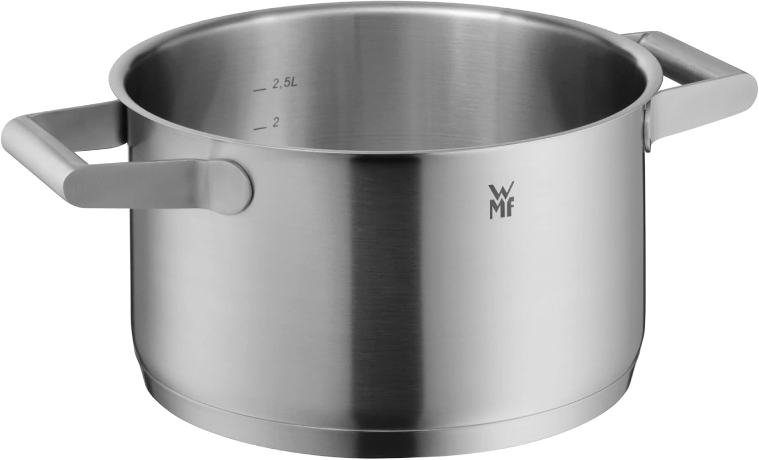 WMF Comfort Line 5-Piece Induction Saucepan Set with Glass Lid, Matt Cromargan Stainless Steel, Scale, Induction Pots Set, Stackable, Uncoated - الصورة 10