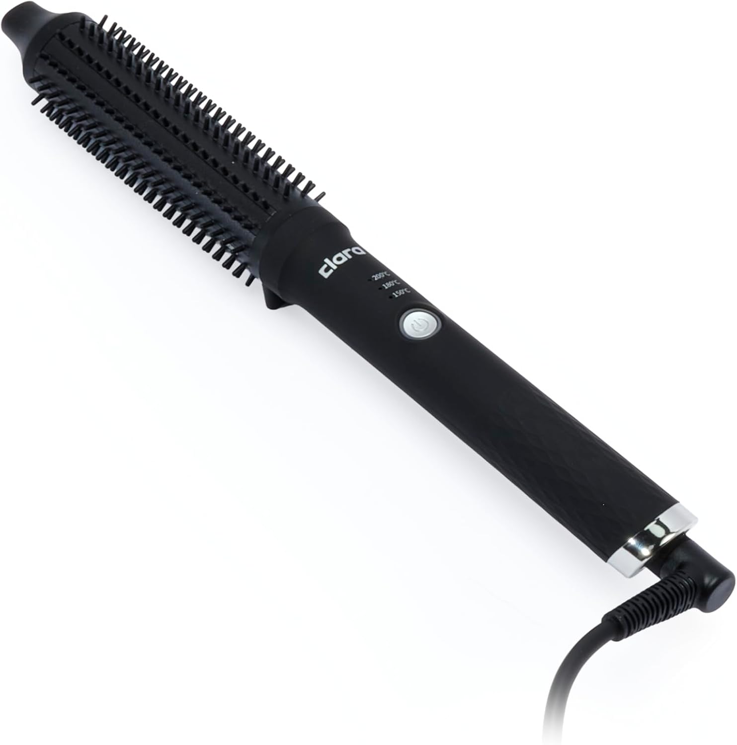 Clara, Anti-Frizz Ionic Slim Hot Brush, 3-in-1 hairstyling for blowouts, curls and straight hair, Two functions, one device (Black) - الصورة 9