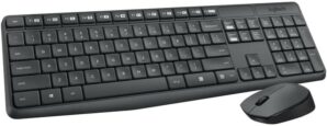 Logitech MK235 Wireless Keyboard an...