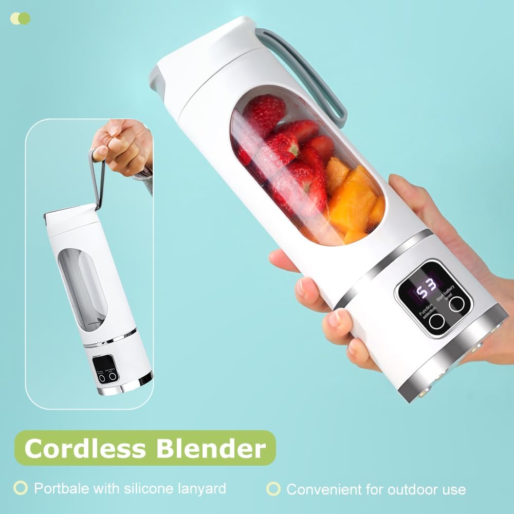450ml Portable Electric Blender Juicer - الصورة 6