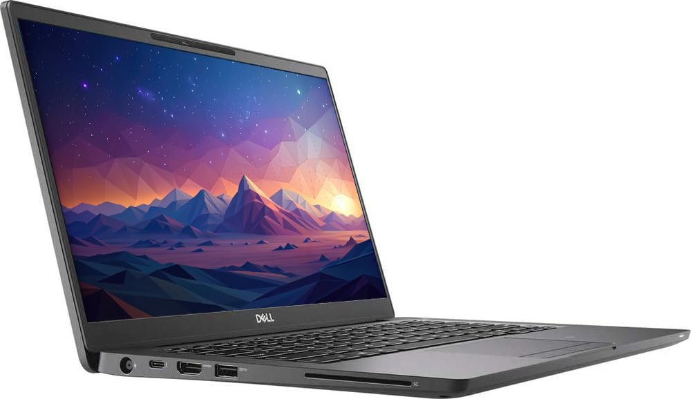 Deal Latitude 7400 Business Laptop, 14" FHD Display, Intel Core i7-8665U Processor, 16GB Memory, 512GB SSD, Windows 10 Pro, Black - الصورة 3