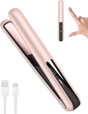 Hepiide Cordless Hair Straightener,...
