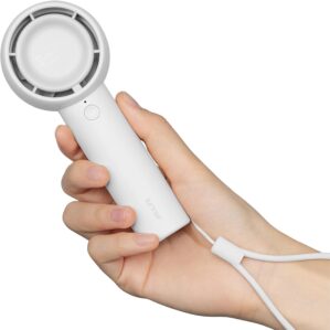 JISULIFE Mini Portable Fan-Bladeles...