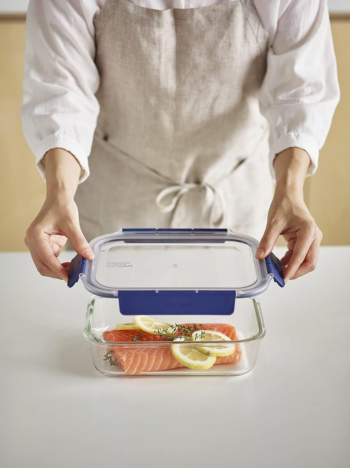 LocknLock Topclass Rectangular Heat Resistant Glass 1.6L - الصورة 3