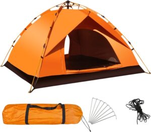 VINNYSEN Camping Tent 3-4 Persons, ...