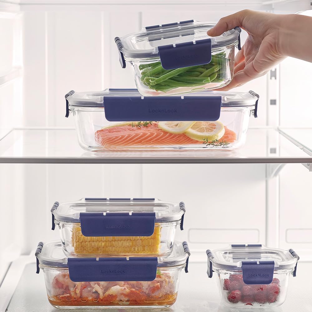 L&L TOPCLASS RECTANGULAR HEAT RESIST. GLASS 2L - الصورة 7