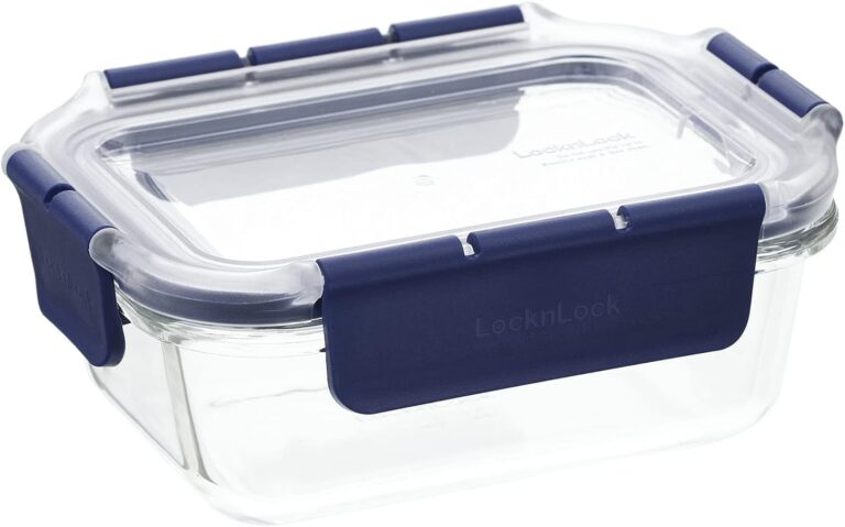 LocknLock Topclass Rectangular Heat Resistant Glass 380Ml