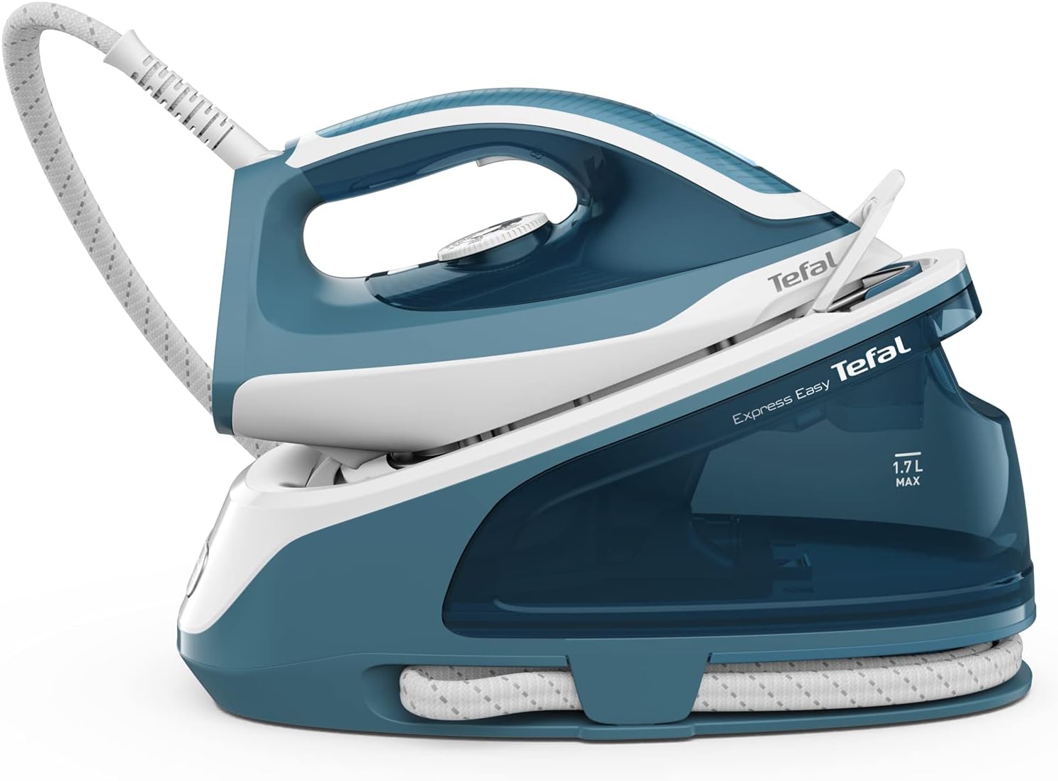 TEFAL Steam Station | Express Easy Steam Station | High Pressure Steam Flow of 120 g/min and 350 g/min with the boost for thick fabrics | 2200W | 1.7 Litre | 50/60Hz | 2 Years Warranty | SV6131G0 - الصورة 3