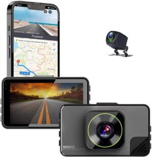 4K Dash Cam Front and Rear Camera, ...