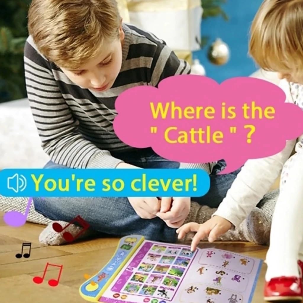 English learning E-Book Language Letters Words Numbers Learning Kids Educational Toy-FOR KIDS