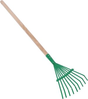 Lawazim Plastic Rake with Wooden Ha...
