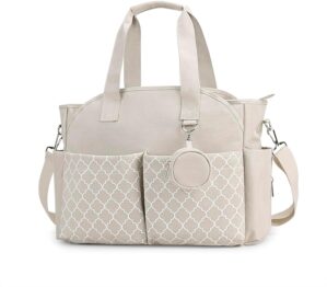 Lmbabter Diaper Bag Tote with Pacif...