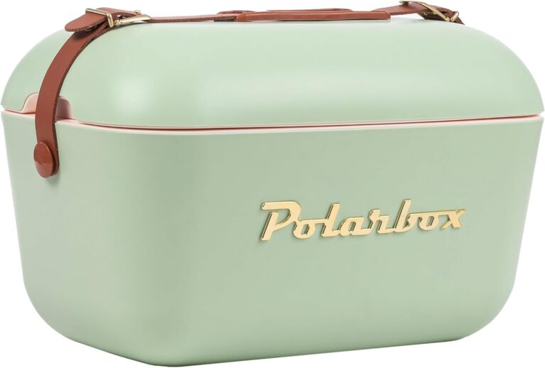 Polarbox 12 Liters Classic Cooler Box Olive - Green |Ice Box for Beach, Picnic & Party | Convertible Lid | Lunch Box | thermal cooler box | Ice Cooler Box