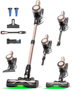 Cordless Vacuum Cleaner, 46KPa/500W...