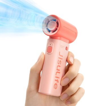 JISULIFE Portable Handheld Fan Life...