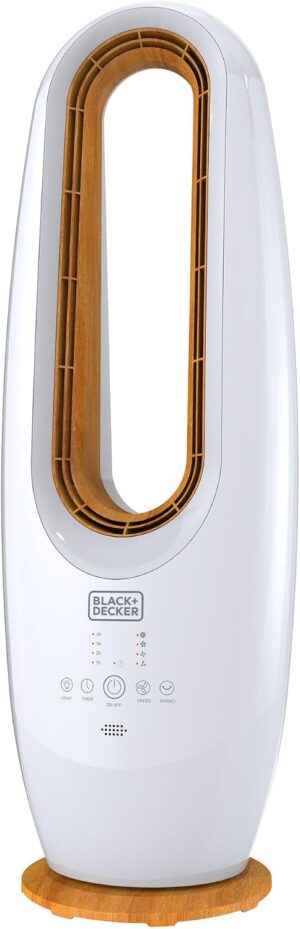 BLACK+DECKER 2 in 1 Bladeless Fan, ...