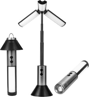 Foldable Camping Light,3000mAh Rech...