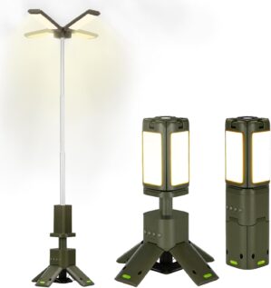NAFAS Camping Light Telescopic Camp...