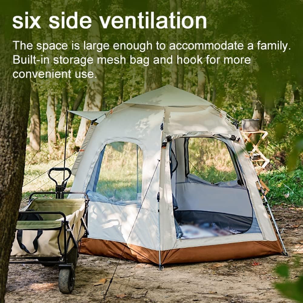 Instant Pop Up Tent Waterproof UV Protection - الصورة 2