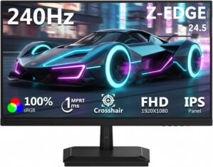 Z-EDGE 24.5″ Gaming Monitor &...