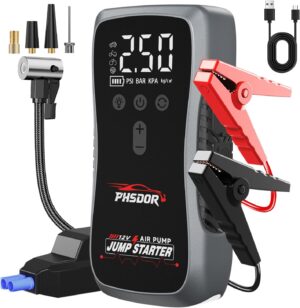 8000A Jump Starter with Air Compres...