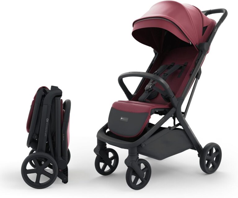 Kinderkraft - Nubi 3 Stroller - Dark Ruby