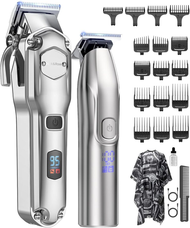 Jack & Rose Cordless Hair Clipper Trimmer Kit for Men,RFC-676