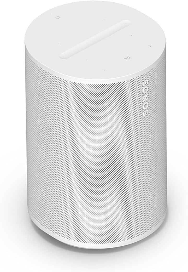 Sonos Era 100 Smart Speaker with WiFi, Bluetooth, Alexa - White - Local Version (2Y Manufacturer Warranty)