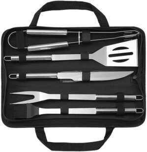 5pcs Stainless-steel BBQ Grill Tool...