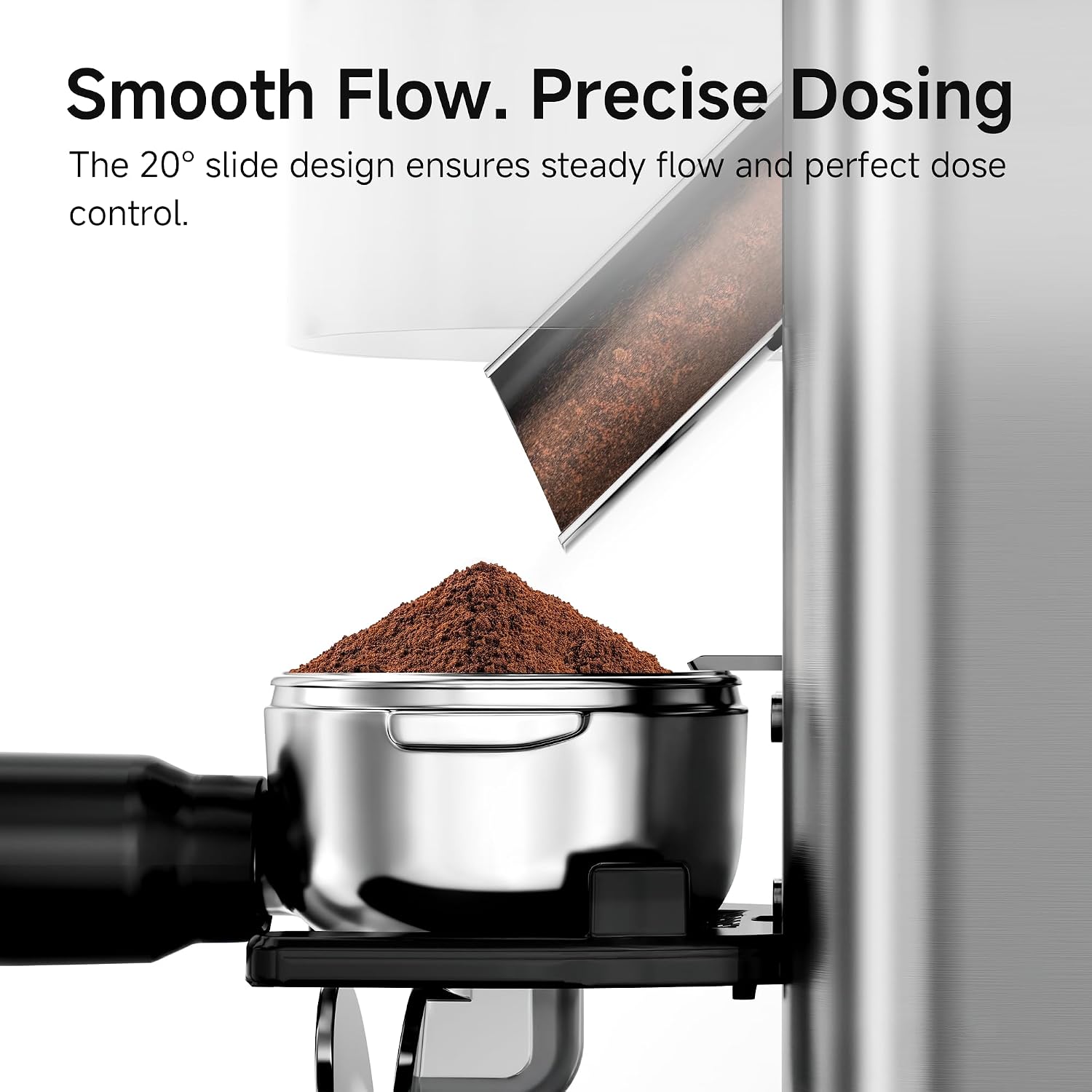 HiBREW G7 Electric Coffee Grinder, 48 Precise Grind Settings, 350g Hopper - الصورة 4