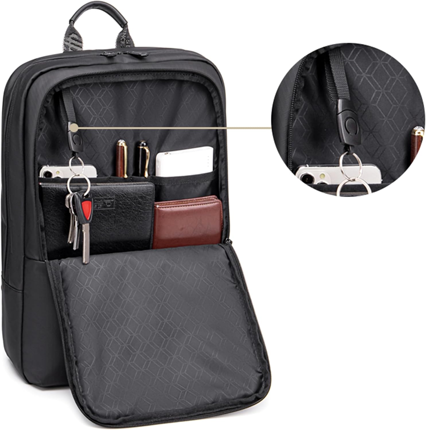 Arctic Hunter Water Repellent Laptop Backpack 15.6 Inch Polyester Travel Shoulder bag for Men and Women, B00529 - الصورة 8