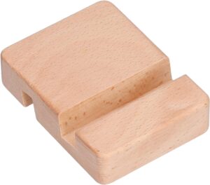 Wooden Phone Stand, Compact Univers...