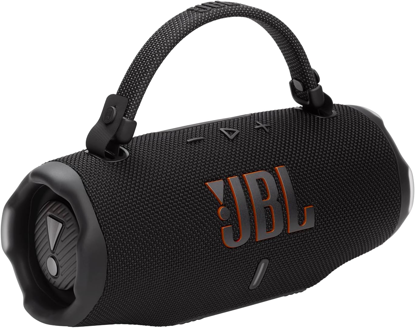 JBL Charge 6 – Portable Waterproof Bluetooth Speaker with Power Bank & Auracast, 28H Playtime, Fast Charging, Drop-Proof Design, Powerful Sound, Black - الصورة 2