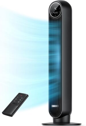 DREO 20dB Quiet Tower Fan, 2026 Upg...