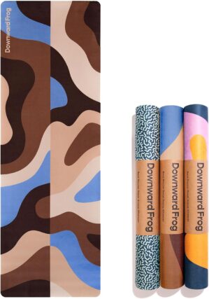 Colourful Patterned Yoga Mat –...