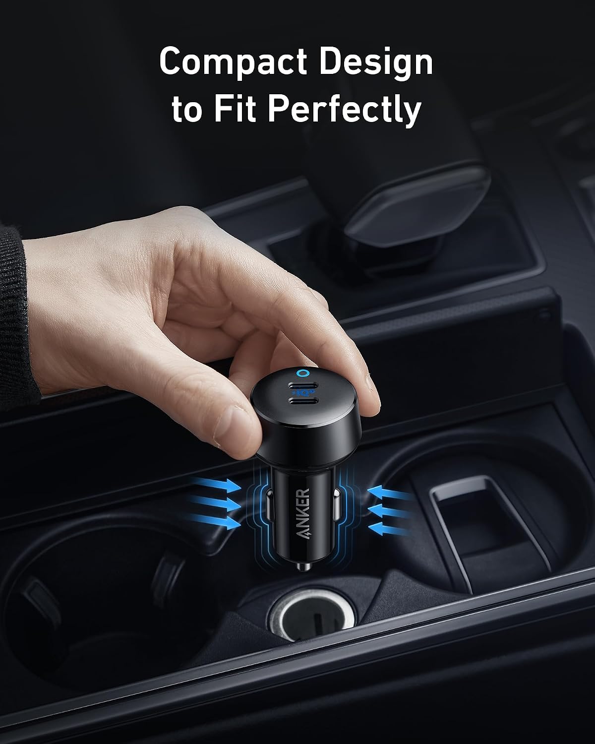Anker USB C Car Charger, 40W 2-Port PowerIQ 3.0 Type C Adapter, iPhone 16 Car Charger, PowerDrive III Duo with Power Delivery for iPhone 16/15/14/13 - الصورة 5