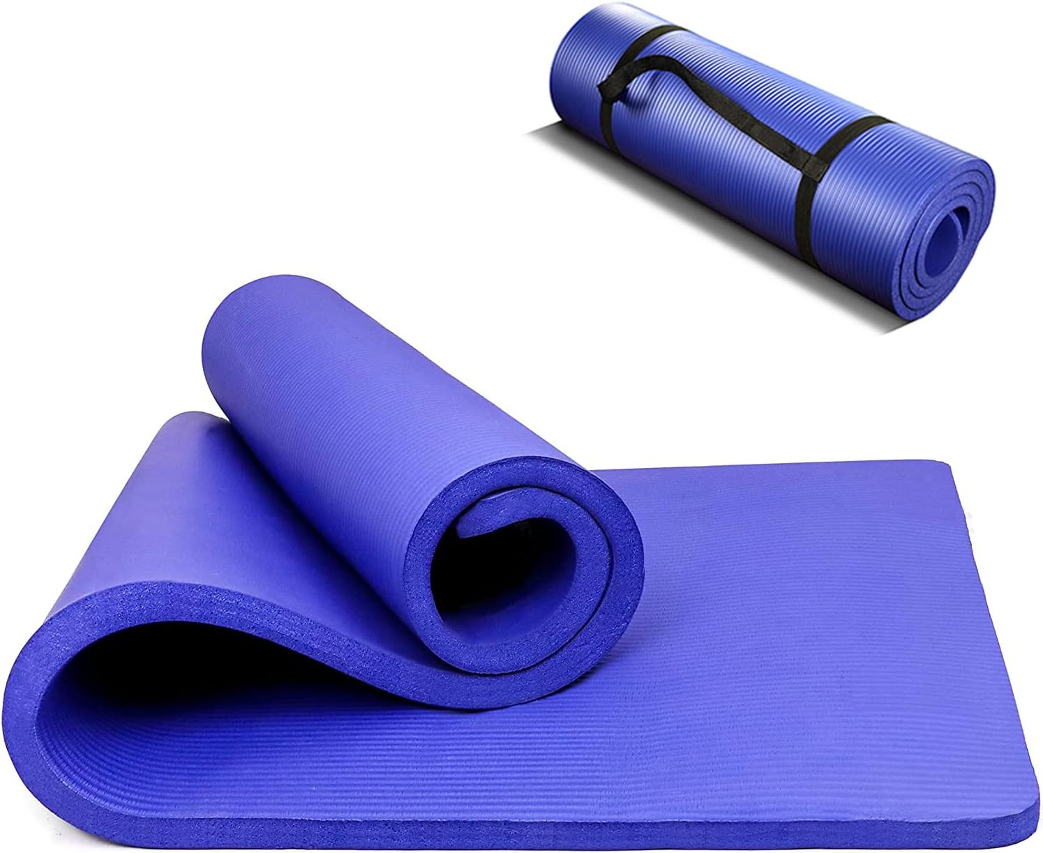 PROIRON Yoga Mat Thick Non-Slip Exercise Mat Fitness Mat All-Purpose High Density NBR (183cm x 61cm x 1.5cm) (2 Colors)