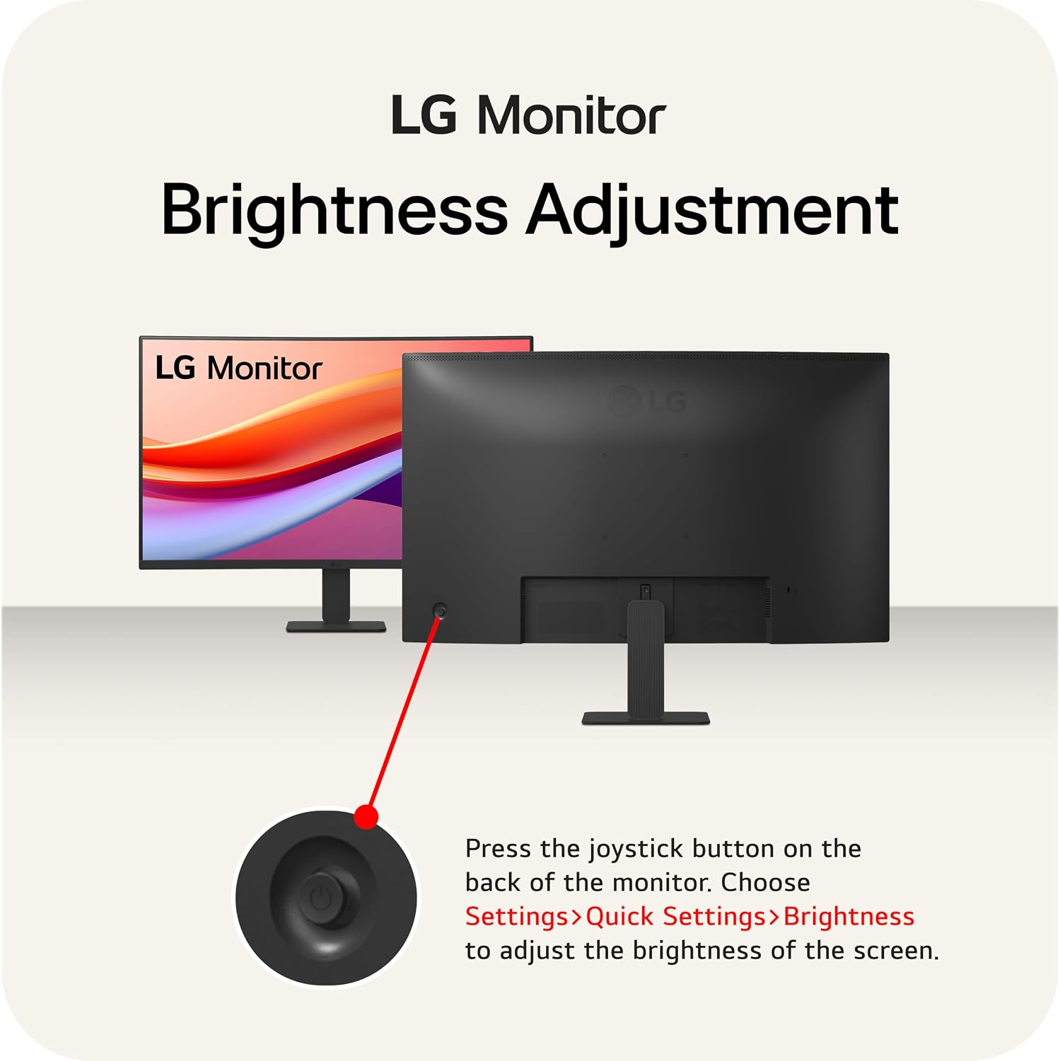 LG 27U421A-B 27-inch Full HD (1920 x 1080) Curved Computer Monitor, 100Hz, 5ms, HDR10, 3-Side Borderless, Switch, HDMI, USB Type-C 15W PD, Tilt Slim Stand, Black, Without Speaker - الصورة 7